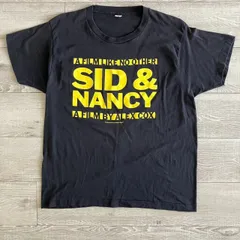 80s 野村訓市　着用　sid & nancy　Tシャツ　黒　XLサイズ