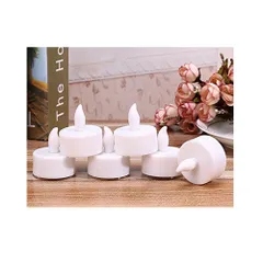 【在庫セール】YELLOW 点滅仕様 蝋燭　クリスマス/パーティー/結婚式/誕生日用　12個入り LED 塑料 キャンドルライト YINING