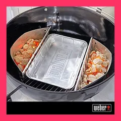 【スタッフおすすめ！】ウェーバー(Weber) バーベキュー コンロ BBQ グリル ドリップパン ラージ サイズ 10個入り 受け皿 【日本正規品】 6416