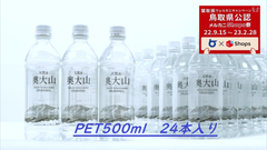【メルカニ】天然水奥大山PET500ml（24本入り）1ケース