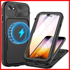 【特売】Lanhiem iPhone SE3 ケース iPhone 2022 第3世代 防水ケース iPhone SE2/8/7 ケース(4.7インチ) 完全防水 IP68米軍規格 指紋認証 タッチ可 耐衝撃 滑り止め 防塵 防雪 水中撮影 超軽量 薄型 全面