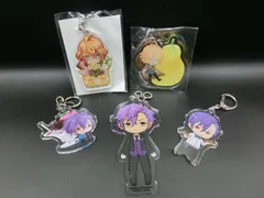 【TAKA12-77】△未検品　アクリルキーホルダー　5点まとめてセット　うたの☆プリンスさまっ♪ 四ノ宮那月　あんさんぶるスターズ！ 乙狩アドニス