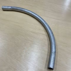 【端材】ステンレスパイプ　φ27.2×2.0　約738.5g　曲げ加工　～DIY、工作などに～