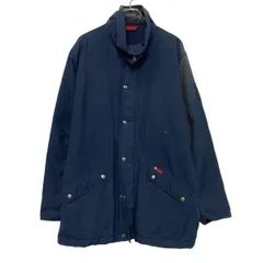 Lee Cooper コットンジャケット XL~ ネイビー スナップボタン リークーパー 防寒 フルジップ 古着卸 アメリカ仕入 a611-5348のサムネイル