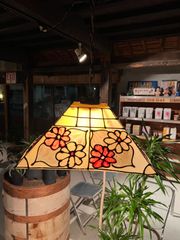 割れ有り 1970’s ヴィンテージ コカコーラ シェイド ペンダントライト ティファニー coca cola