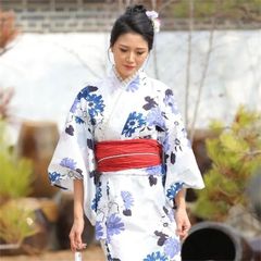 専用❗️7340☆7289☆送料込み❣️ 浴衣 5枚 まとめ売り❣️ 門りょうちゃんが着る アンティークフラワー浴衣👘🏮🌼 【OY4003