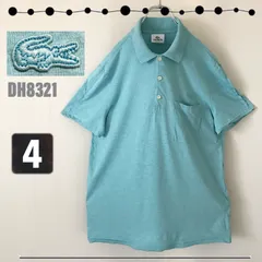 ラコステ LACOSTE★天竺ポロシャツ★ワンポイント★DH8321★FR4(JPNメンズL)  2405M021