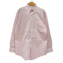 ブルックスブラザーズ Brooks Brothers 長袖シャツ ブロードシャツ ボタンダウン Lサイズ相当 D104