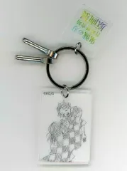 【中古】雑貨 竈門炭治郎＆竈門炭十郎 「鬼滅の刃 吾峠呼世晴原画展 クリアベースキーホルダー」