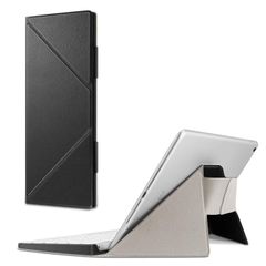 新品 Fintie Apple Magicキーボードケース カバー MLA22LL/A専用 PUレザー スタンド機能 軽量 iPad Air/Pro/mini/iPhone/iMacに対応（1ブラック）