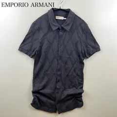 00s 90s armani exchange リネン　ニット　アーカイブ 90s “ARMANI EXCHANGE” V-neck logo tee made in USA 90年代