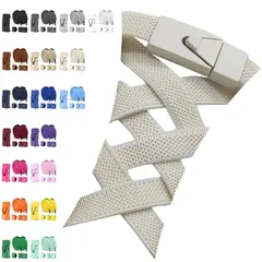 [ARUTANU] 靴紐 結ばない 【2024新登場・18色】 結ばない靴紐 靴紐 スニーカー 紐 ゴム 靴ひも くつひも 子供 伸びる靴紐 ゴム紐 スニーカー 靴紐ゴム 結ばない靴ひも