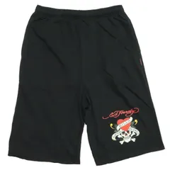 Ed Hardy エドハーディー ヒョウ柄バギー ショーツ ハーフパンツ Ed Hardy エドハーディー ヒョウ柄バギー ショーツ ハーフパンツ
