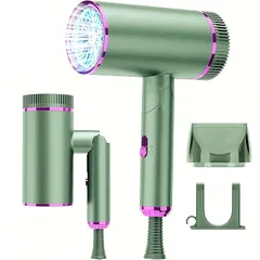 ドライヤー 速乾 大風量 マイナスイオン 3段階調整 1400W 57℃恒温 ヘアドライヤー サロン級 過熱保護 ノズル付き 超軽量 折り畳み式 コンパクト 海外対応 家庭用/旅行用/出張用 人気 ランキング おすすめ 0