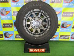 5ZIGEN　コマ　6J-15　6H139.7　+45　エナセーブバン01　15/80R15　キャラバン　中古セット　4本　【Y23　大和店】