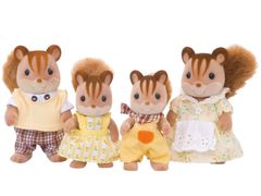 エポック社 EPOCH Families Sylvanian ドールハウス おもちゃ 3歳以上 STマーク認証 FS-17 】 くるみリスファミリー 【 人形 シルバニアファミリー
