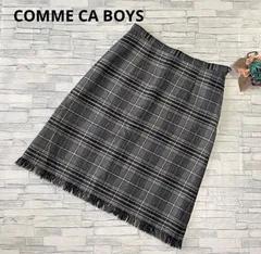 COMME CA BOYS 膝丈スカート レディース チェック✨美品
