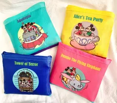 ディズニー　エコバッグ　カプセルトイ  エコバッグ  4種セット新品