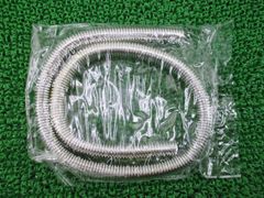 汎用 コルゲートチューブ 社外 中古 バイク 部品 メッキ 16Φ 約1030mm 1 フォルツァ ドラッグスター400 フュージョン マグザム T-MAX