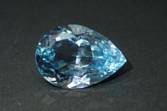 天然ブルートパーズ ルース 11.319ct 約17mm×12mm ソーティング付き！