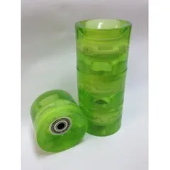 ＷＣＰ　Skateboards Wheels スケーボード 純正パーツ 発光2色カラーウィール (２２インチ ２７インチ兼用)  4個セットのサムネイル