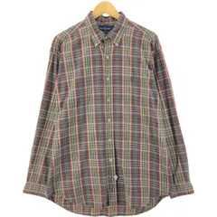 古着 ラルフローレン Ralph Lauren 長袖 ボタンダウンチェックシャツ メンズL相当/eaa533621