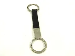 【極美品 レア品】ブルガリ キーリング キーホルダー シルバー×ブラック BVLGARI レア美品 ブルガリ ブルガリ・ブルガリ キーリング