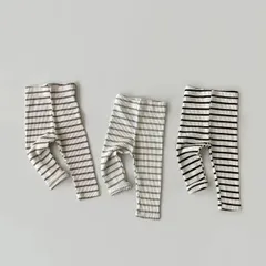 【子ども服】ボーダーレギンス/100cm