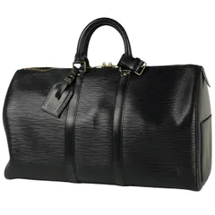 美品✨ ルイヴィトン エピ キーポル55 ボストンバッグ 旅行かばん ブラック ルイヴィトン エピ キーポル45 黒 ブラック ボストンバッグ 旅行