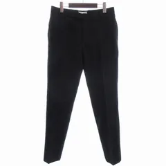 サンローラン パリ SAINT LAURENT PARIS パンツ スラックス センタープレス ウール 2022 607843 黒 ブラック 46 M位 ☆AA★のサムネイル