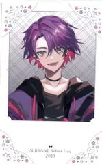 ANYCOLOR株式会社 ホワイトデーグッズ2023 にじさんじ 渡会雲雀/チェキ風カード ノーマル