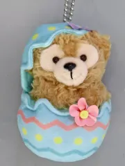 【中古】キーホルダー ダッフィー ぬいぐるみチャーム 「ダッフィー＆フレンズのカム・ファインド・スプリング!」 東京ディズニーシー限定