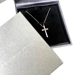 SAMANTHA SILVA サマンサシルヴァ ネックレス SV925 十字架 ストーン