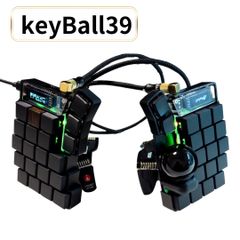 keyball39 本体 ブラック仕様 テンティング LED - メルカリ
