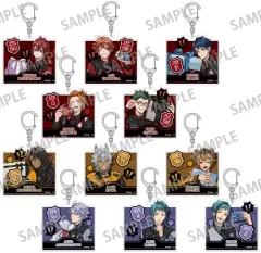 【中古】キーホルダー 全11種セット 「ディズニー ツイステッドワンダーランド ユニオンバースデーver. トレーディングアクリルキーホルダーvol.1」