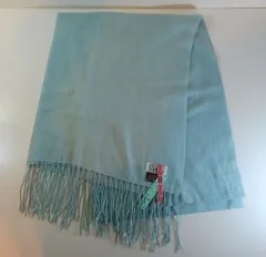 LUCIANO SOPRANI ルチアーノ ソプラーニ ストール 水色 bhndu a202h0504