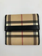 新品同様/未使用級　箱付き　BURBERRY LONDON 長財布　ノバチェック BURBERRY バーバリー 財布 ノバチェック 二つ折り長財布