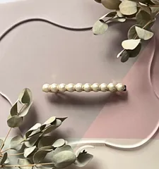 コットンパールスリムバレッタ