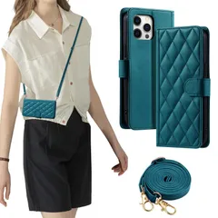 【特価商品】斜め掛け 首掛け 6.7インチ対応-グリーン 肩がけ 全面保護 耐摩擦 耐衝撃 携帯カバー プロマックスケース 12 12 アイフォン シンプルiphoneケース おしゃれ ケース ケース ケース iphone12promax カード入れ収納 ip