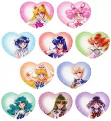 【中古】キャラカード 全10種セット 「美少女戦士セーラームーン ハートホログラムクリアカード」 オフィシャルファンクラブ Pretty Guardians/セーラームーンストア/ローソン限定