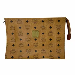 エムシーエム MCM モノグラムクラッチバッグ ヴィセトス柄 ゴールドプレート メンズ 表記無 のサムネイル