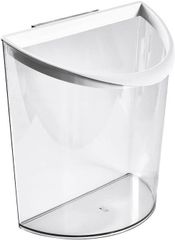 Pattumiera Cucina, Secchio Spazzatura, a Parete con Design Minimalista e Leggermente Lussuoso, Ideale per Casa, Specialm