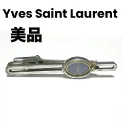 Yves Saint Laurent　イヴサンローラン　ネクタイピンク　シルバー
