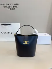 【今日特価】CELINE Triomphe Bucket Bag セリーヌ トリオンフ バケット バッグ-WTO輸入1