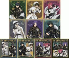 【中古】紙製品 全10種セット 「ブルーロック POP UP SHOP in マルイ トレーディングミニ色紙」