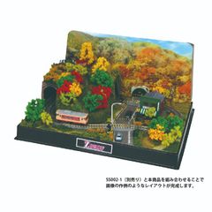 SS002-5 Zショーティーミニレイアウトセット〈トンネルタイプ〉専用情景セット3