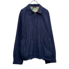 00s Eddie Bauer スイングトップ ドリズラージャケット ネイビー