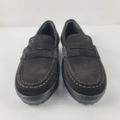 【極美品】TOD'S フラットシューズ 23.5 cm 黒　本革 トッズ レディース フラットシューズ XXW23L0IN20SFKB999 (TOD'S