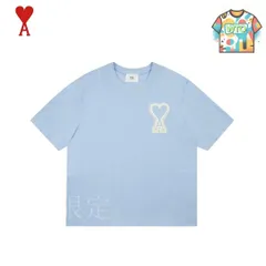 【今日特価】Ami 24ss フルーツーシング大ロゴ T シャツ-2