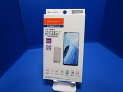 au+1 Collection OPPO Reno7 A 保護ガラス 高光沢 強化保護ガラスフィルム 厚さ0.33mm 硬度9H　防汚加工 指紋防止 気泡ゼロ 飛散防止 ラウンドエッジ